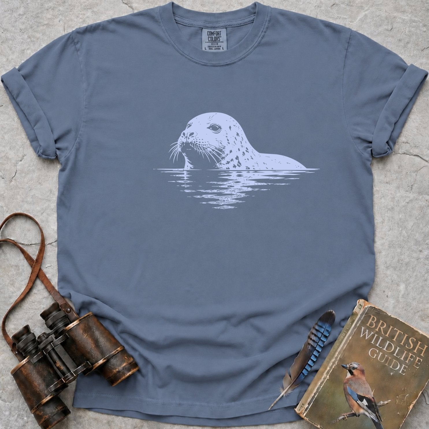 Salty Whiskered Seal T-Shirt
