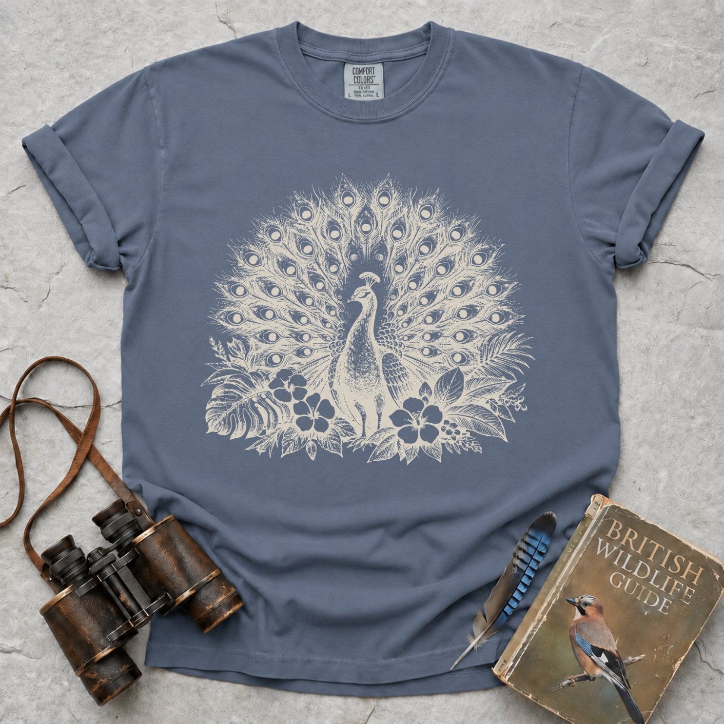 Peacock Bloom T-Shirt