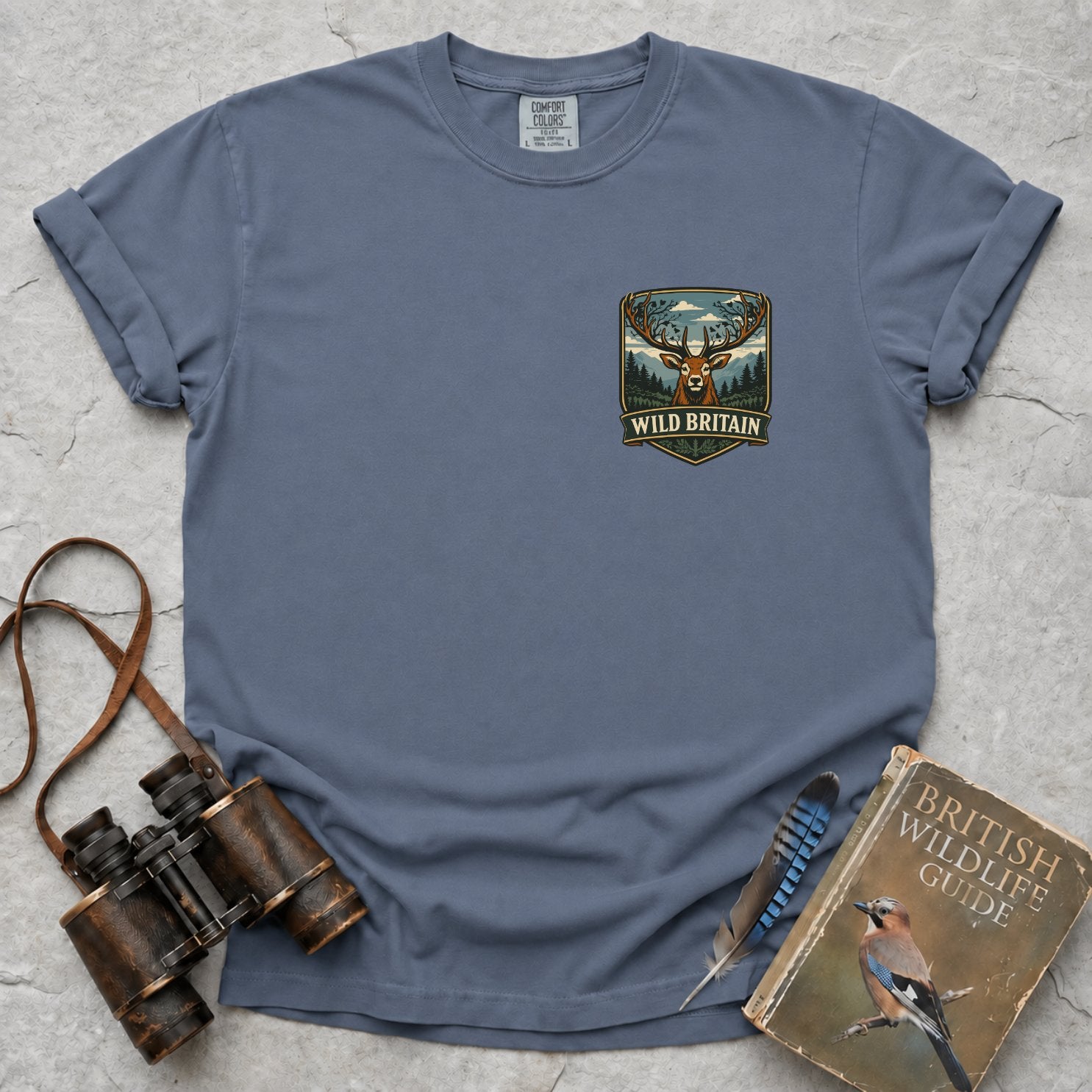 Wild Britain Badge T-Shirt