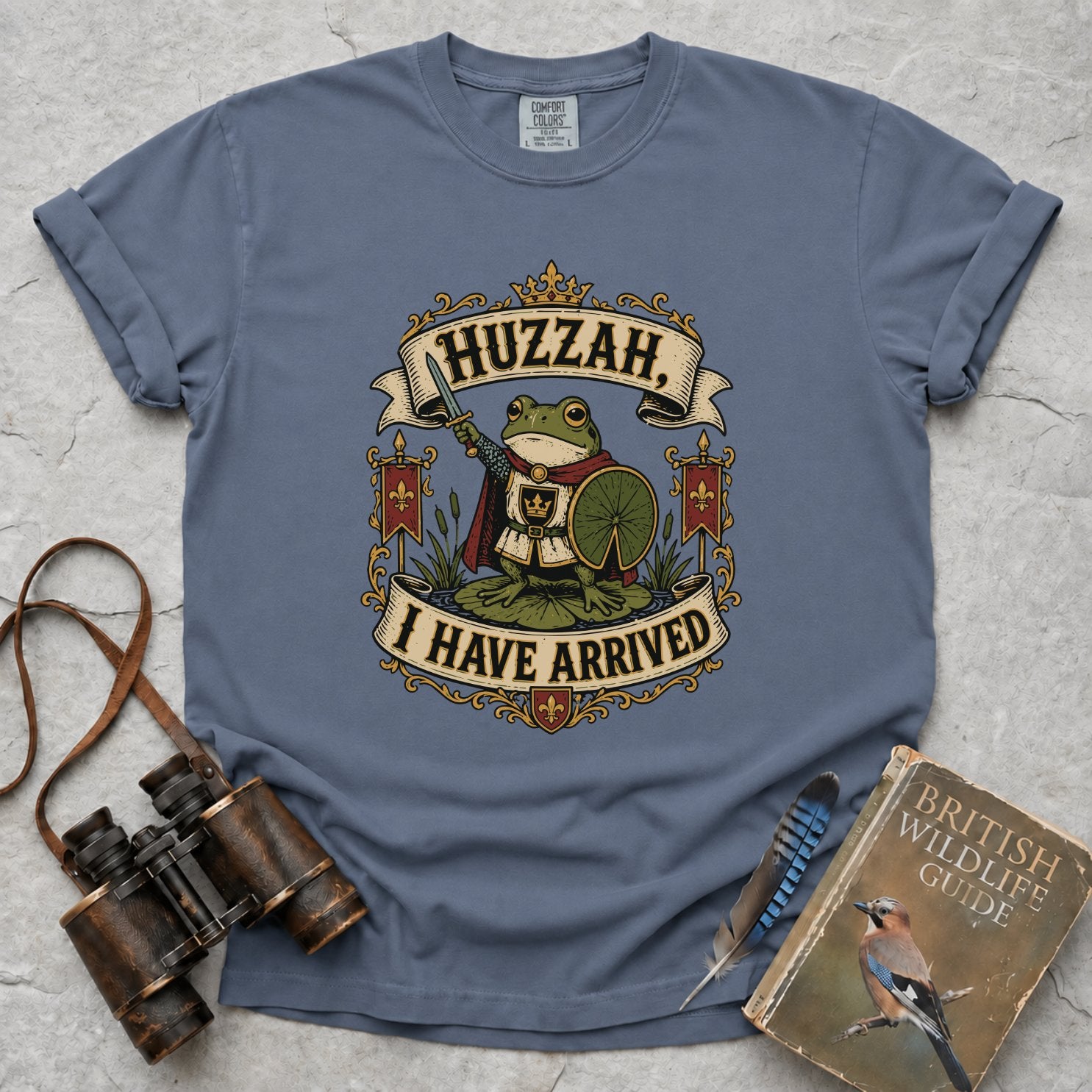 Huzzah, I Have Arrived Frog T-Shirt