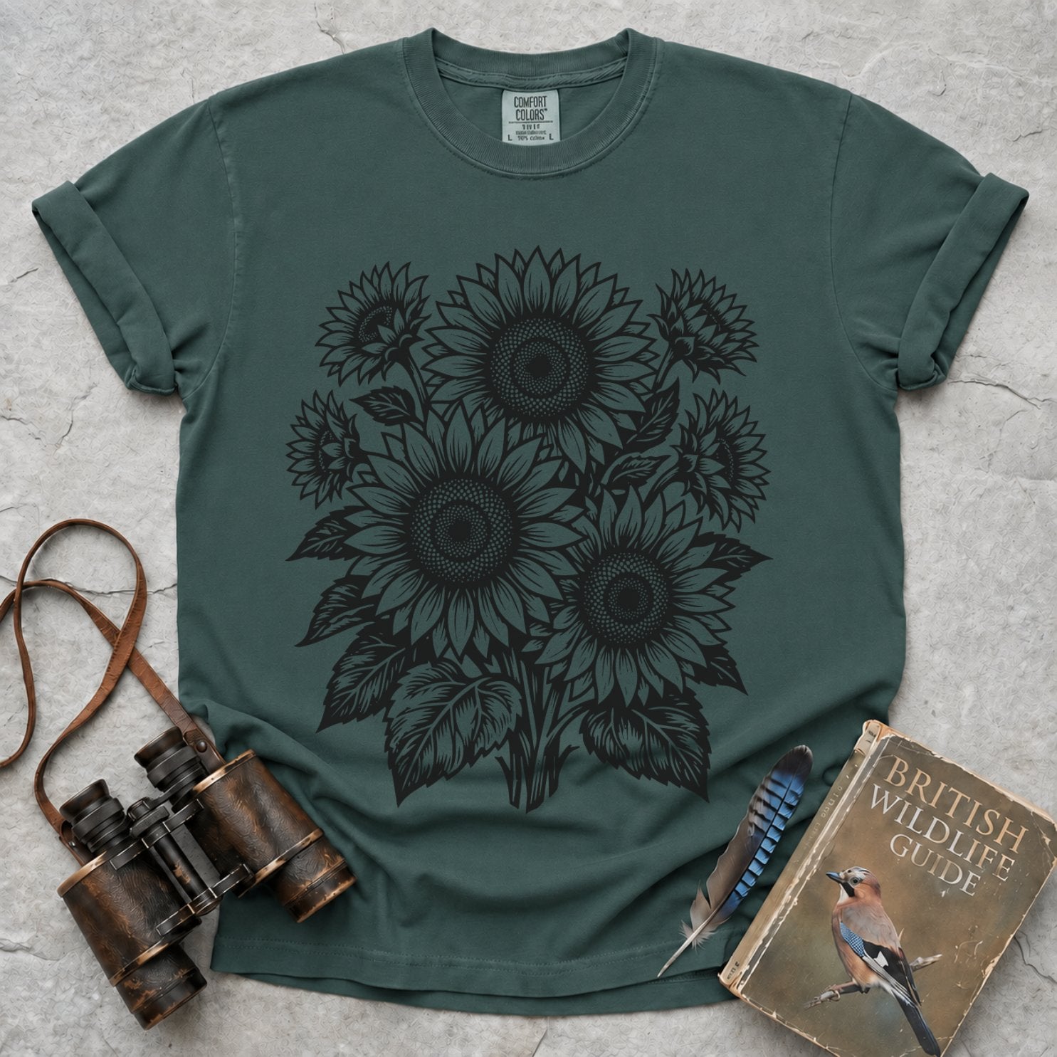 Ornate Sunflowers T-Shirt