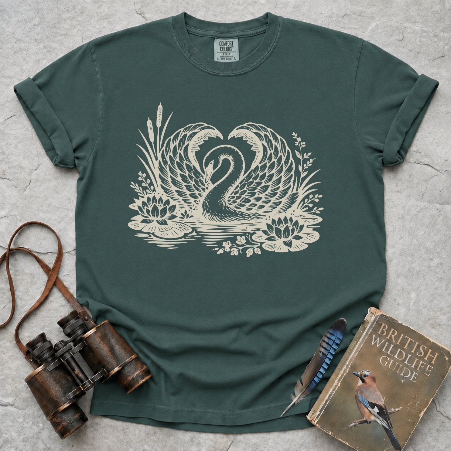 Swan Heart T-Shirt