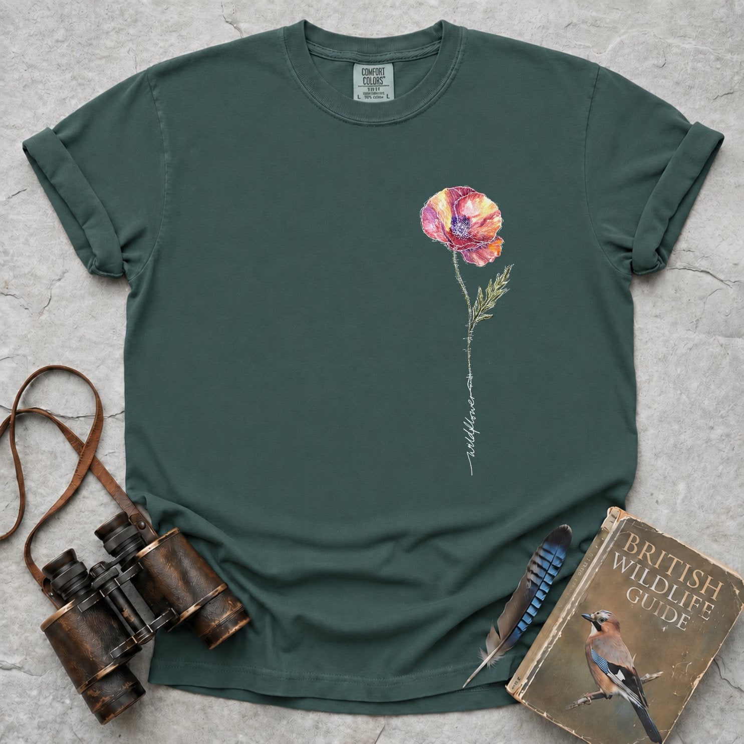 Wildflower Poppy T-Shirt