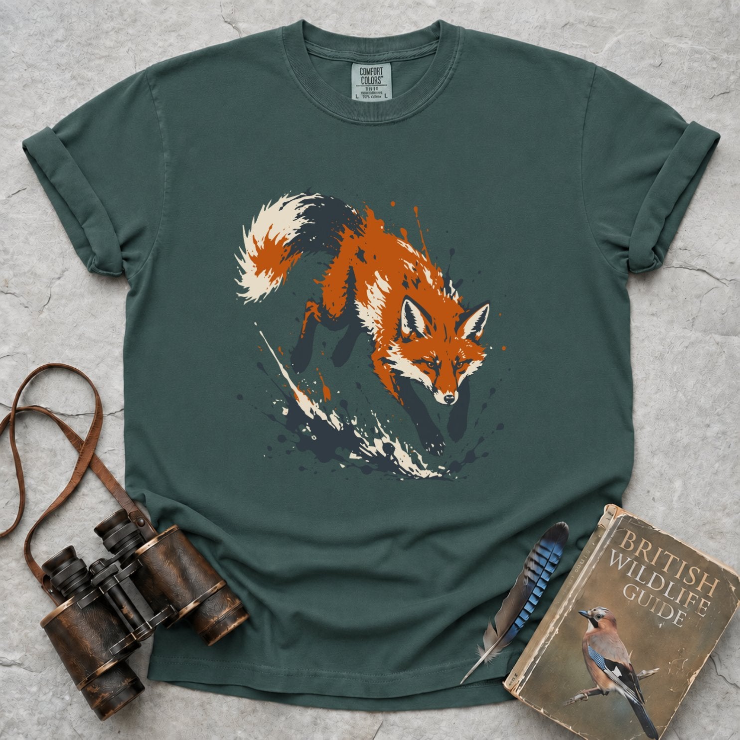 Splashing Fox T-Shirt