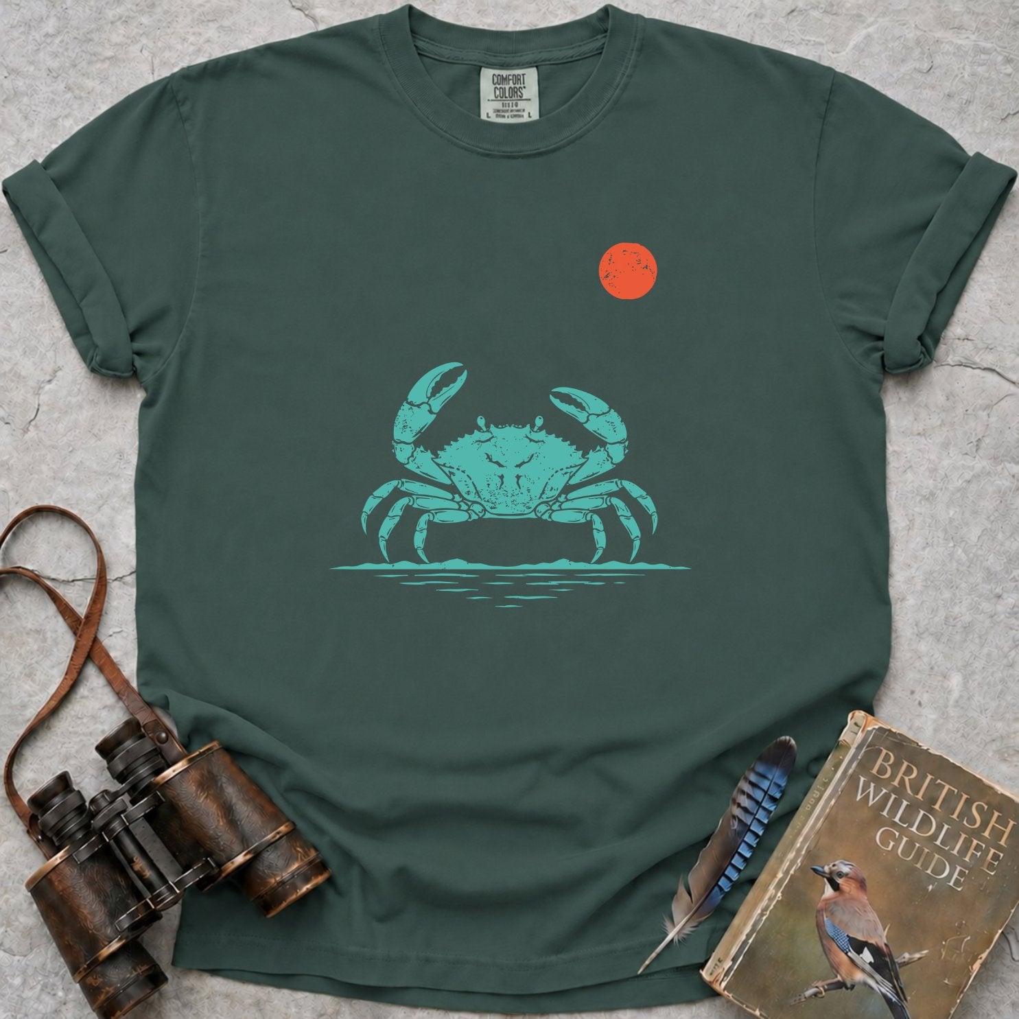 Dancing Crab At Sunrise T-Shirt