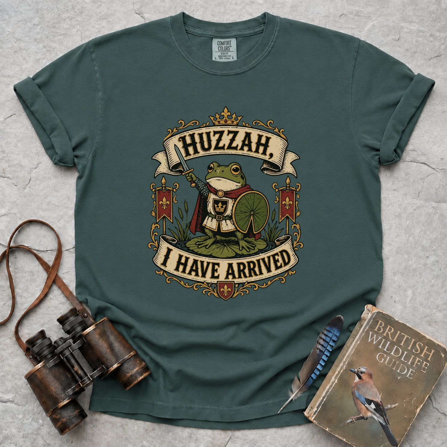 Huzzah, I Have Arrived Frog T-Shirt