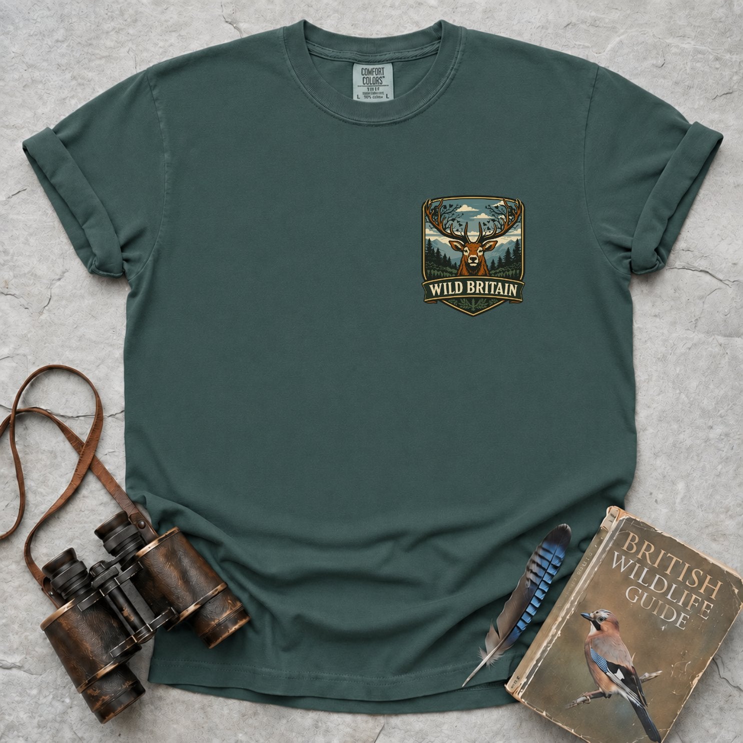 Wild Britain Badge T-Shirt