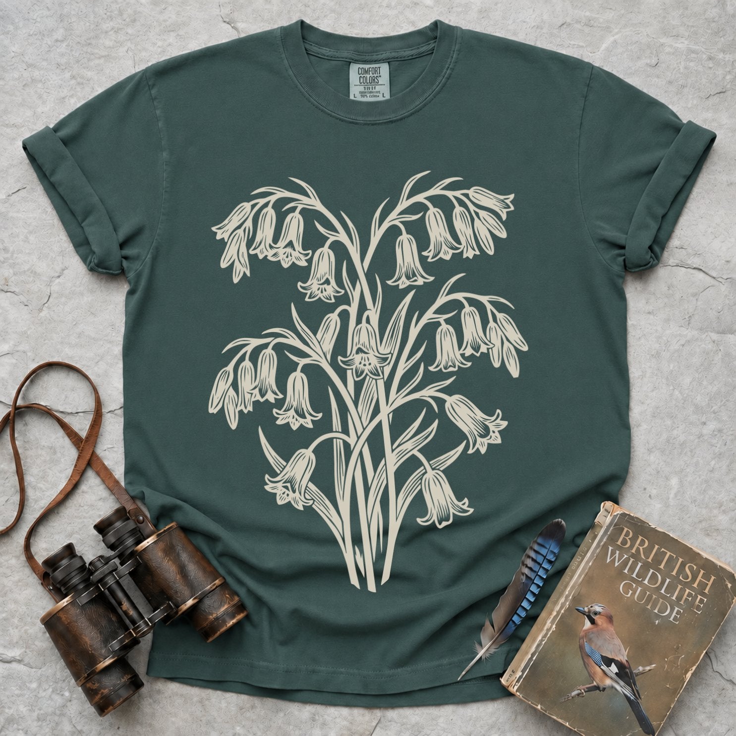 Ornate Bluebells T-Shirt