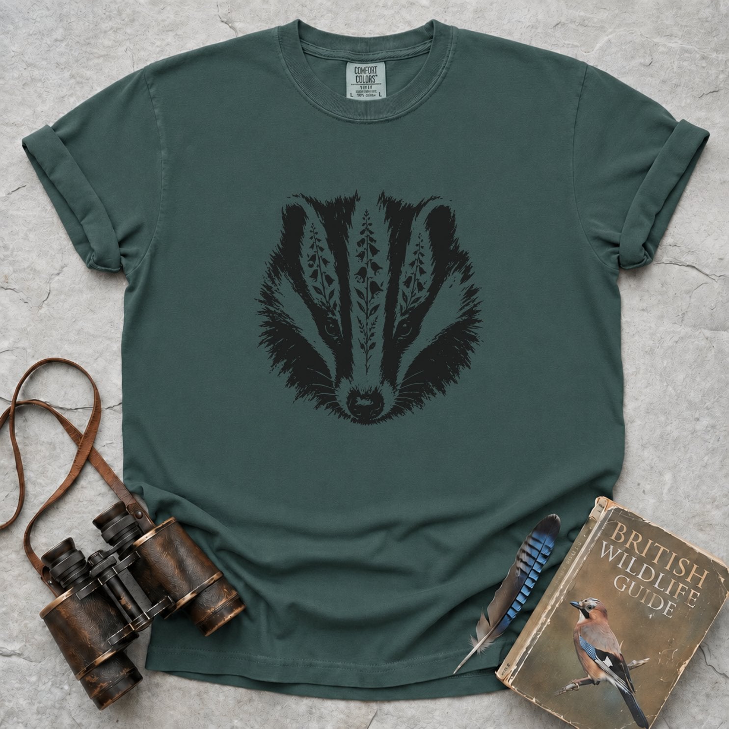 Bluebell Badger T-Shirt
