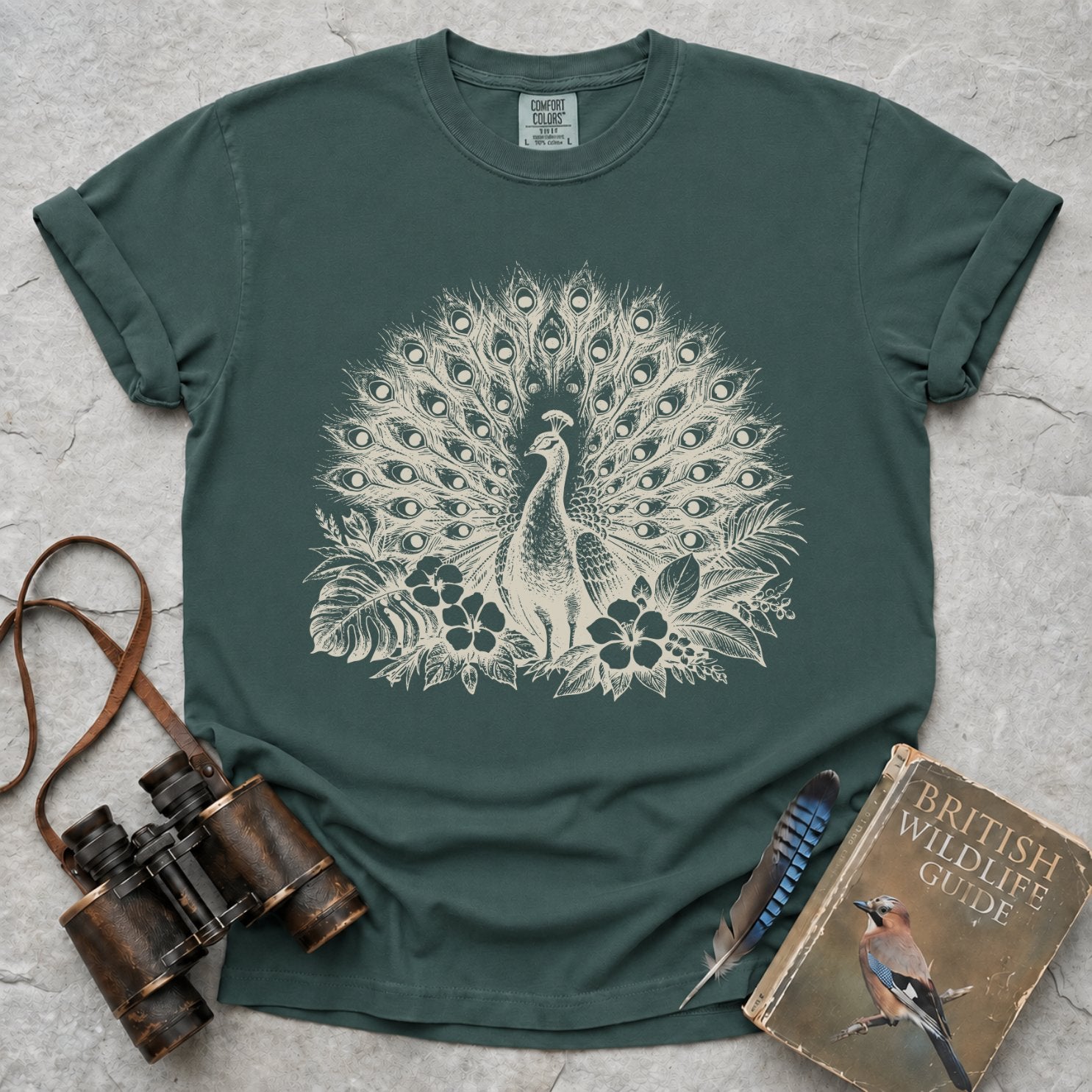 Peacock Bloom T-Shirt
