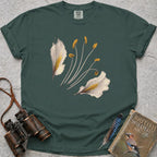 bog-asphodel-flower — blue spruce