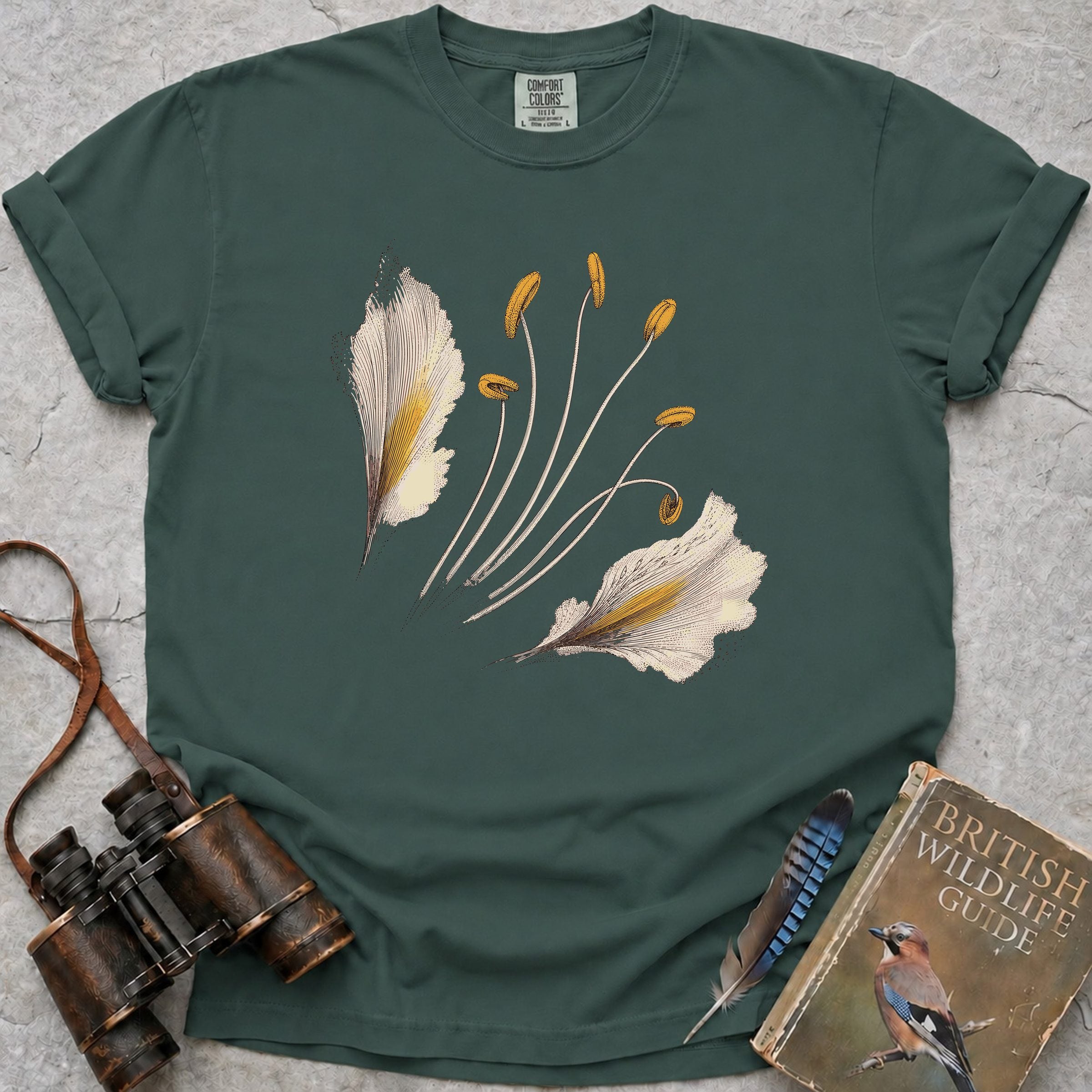 bog-asphodel-flower — blue spruce