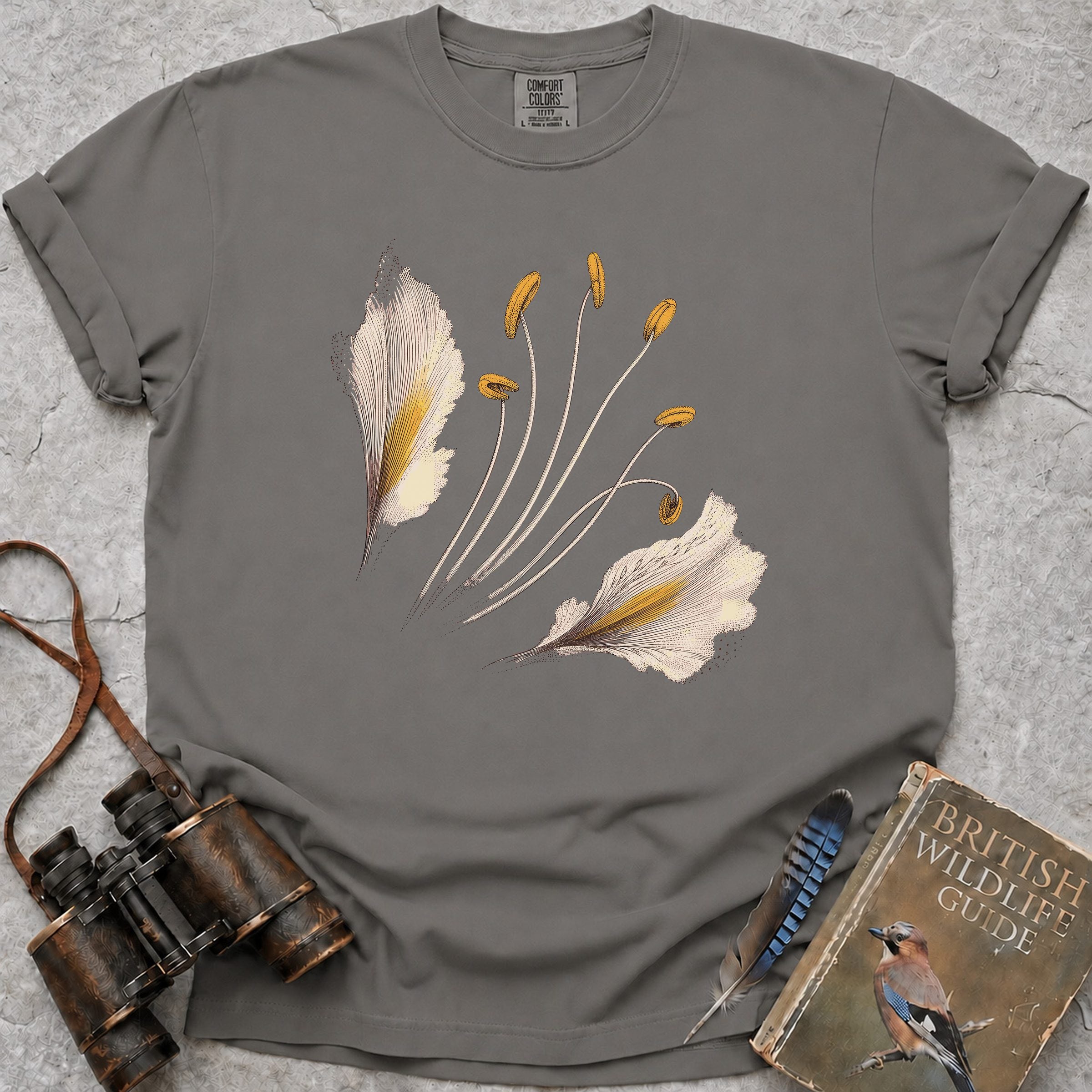 bog-asphodel-flower — grey