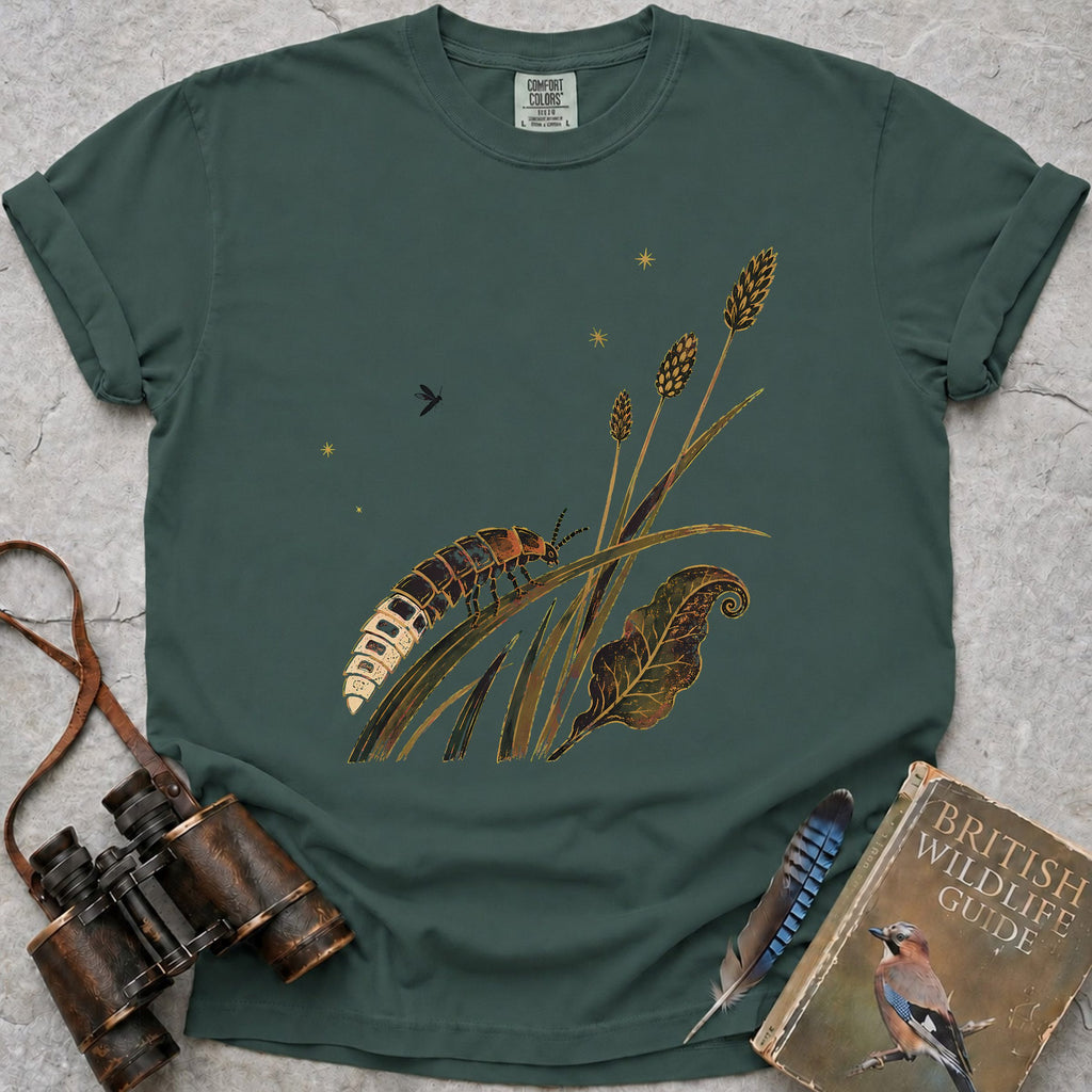 boho-female-glow-worm — blue spruce