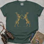 boxing-hares — blue spruce