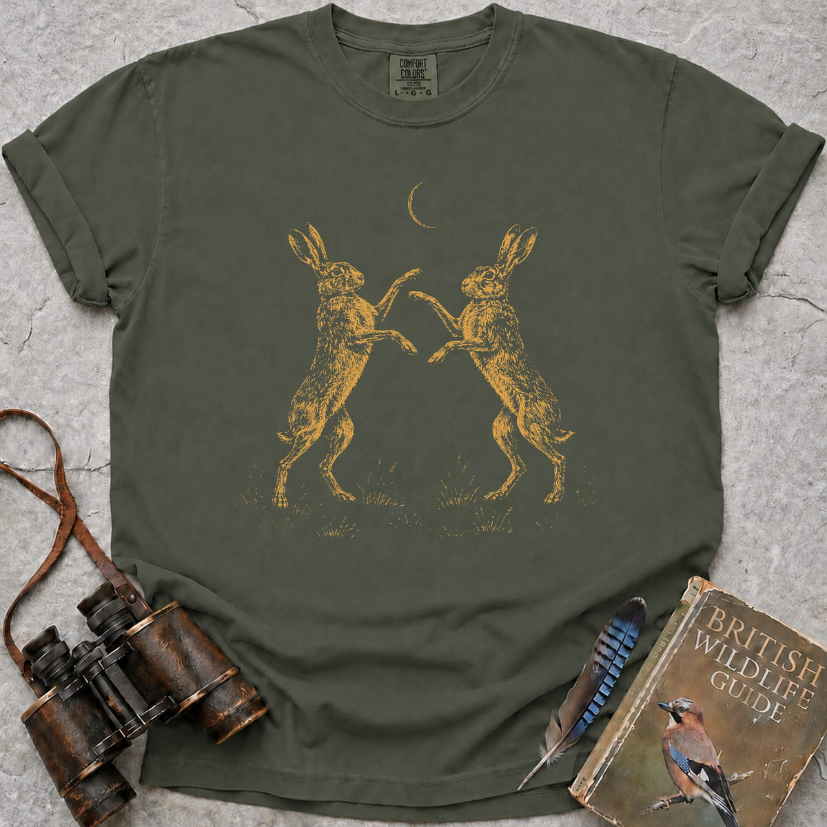 boxing-hares — moss