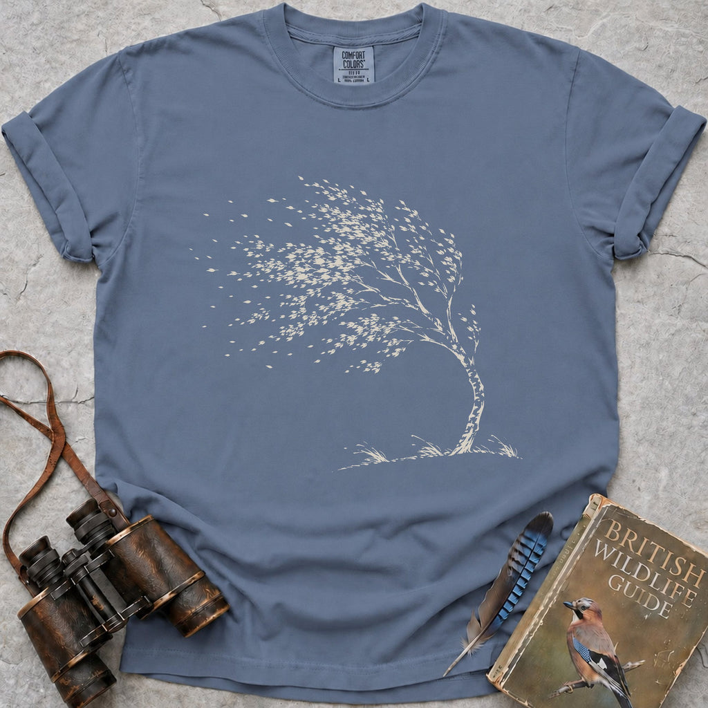 Breezy Birch T-Shirt — blue jean