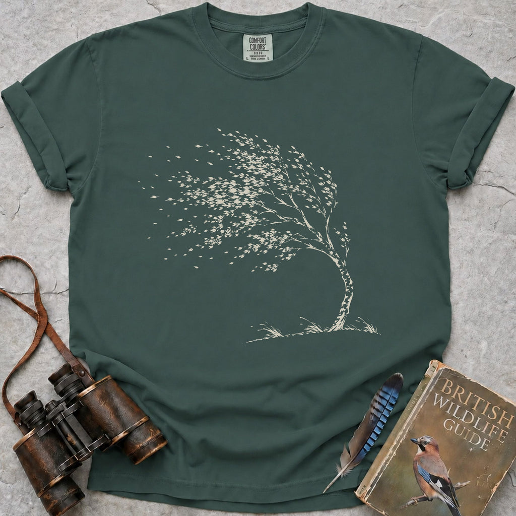 Breezy Birch T-Shirt — blue spruce
