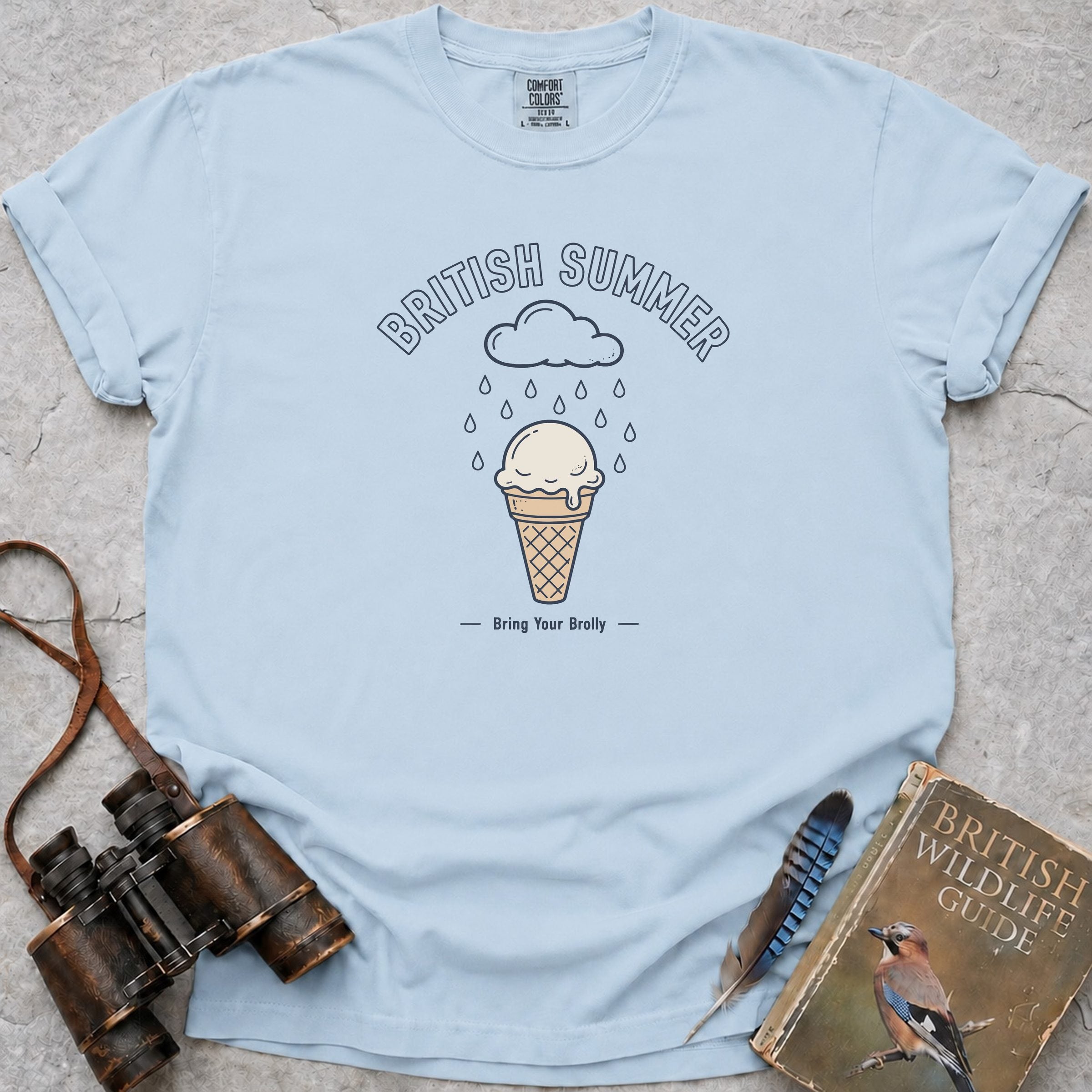 British Summer Ice Cream T-Shirt — chambray