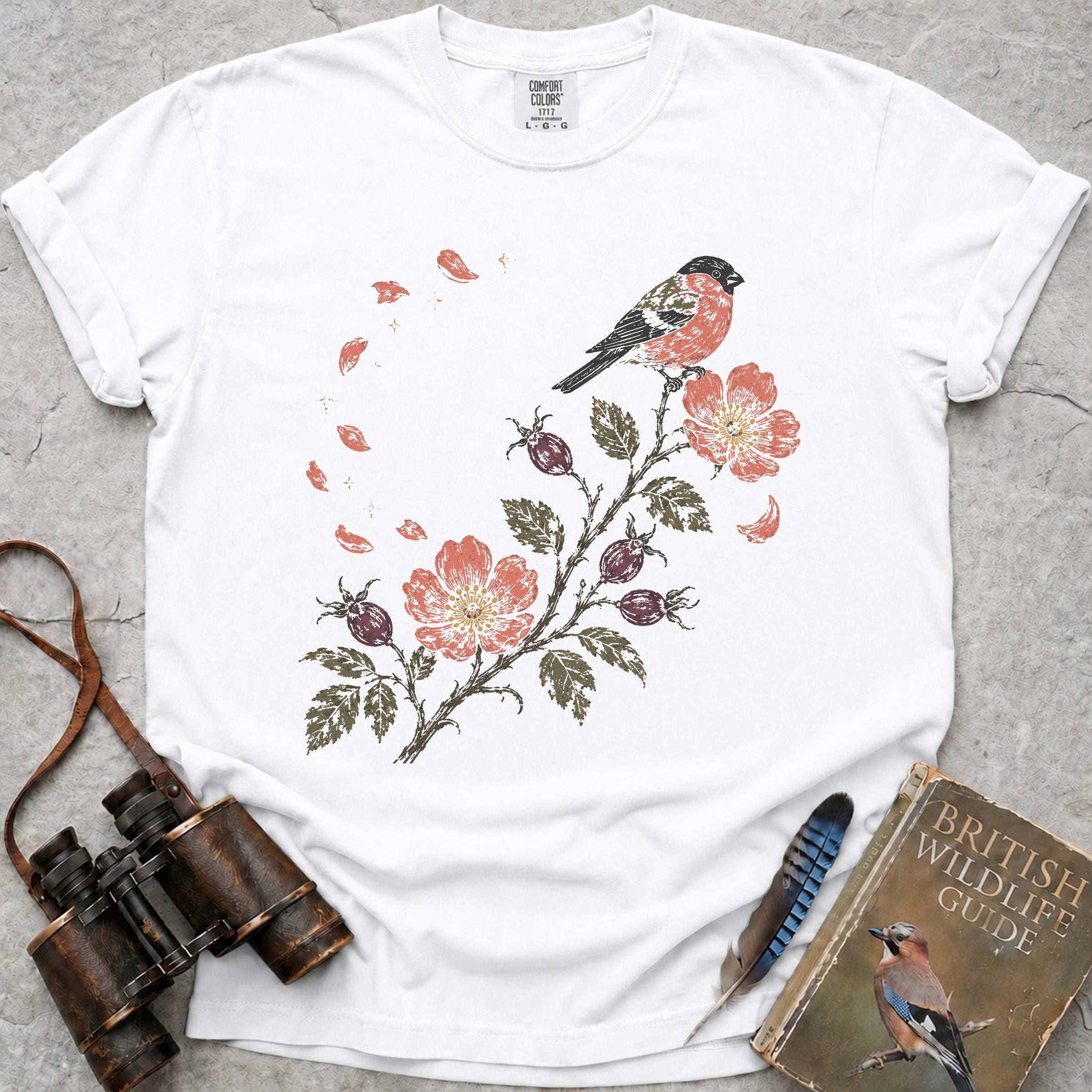 bullfinch-roses — white