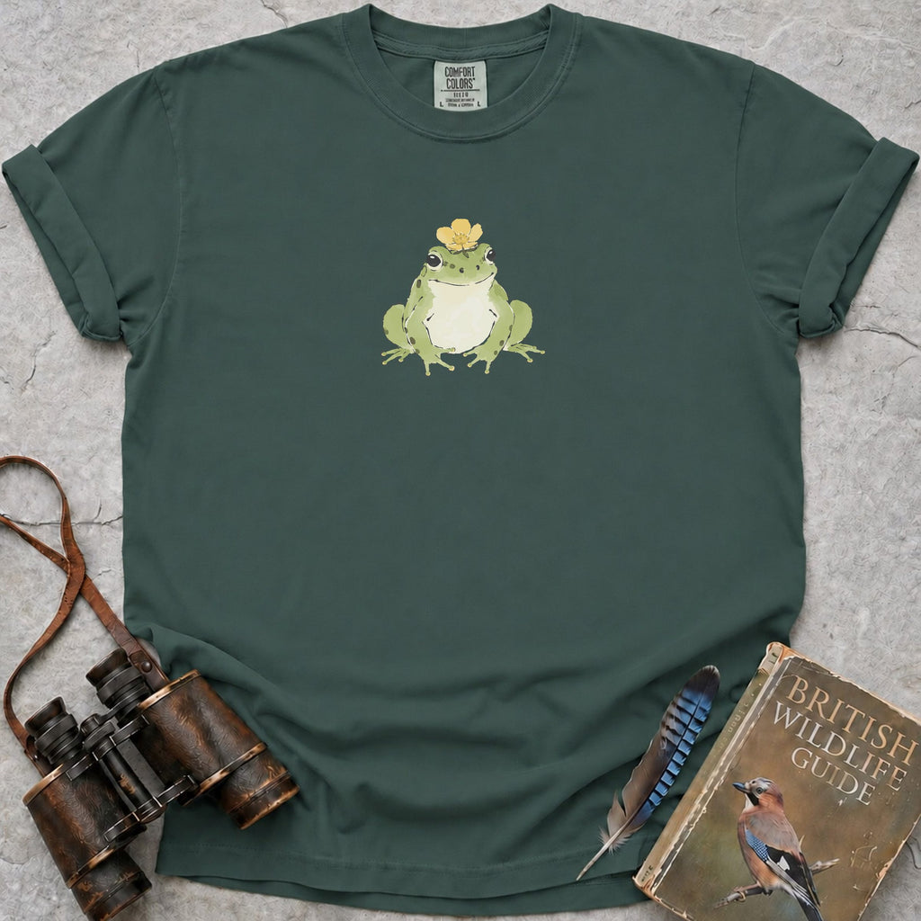 Buttercup Frog T-Shirt — blue spruce