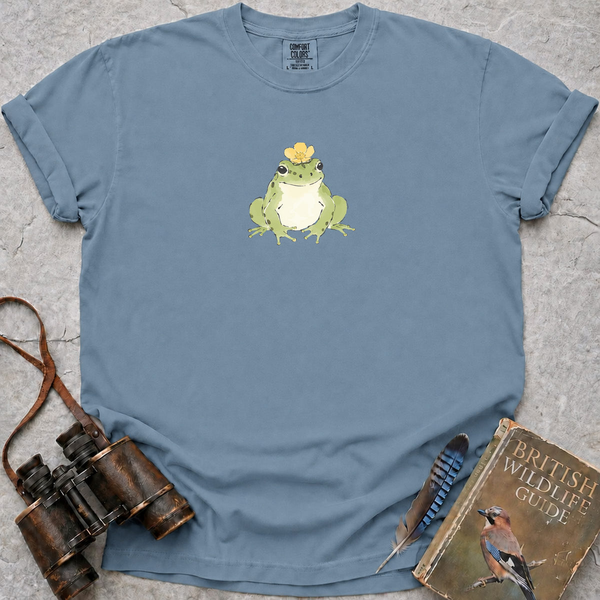 buttercup-frog — ice blue