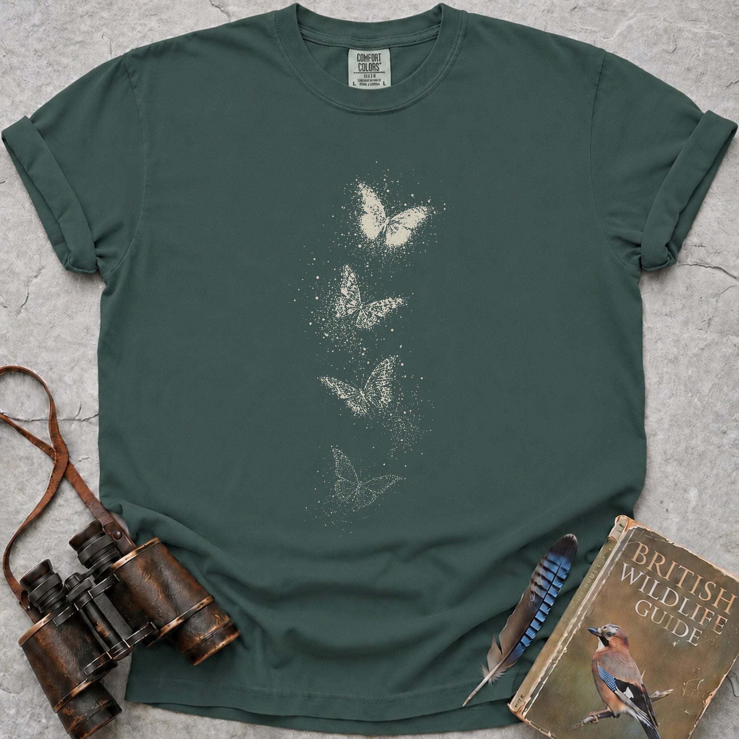 Butterfly Dreams T-Shirt — blue spruce