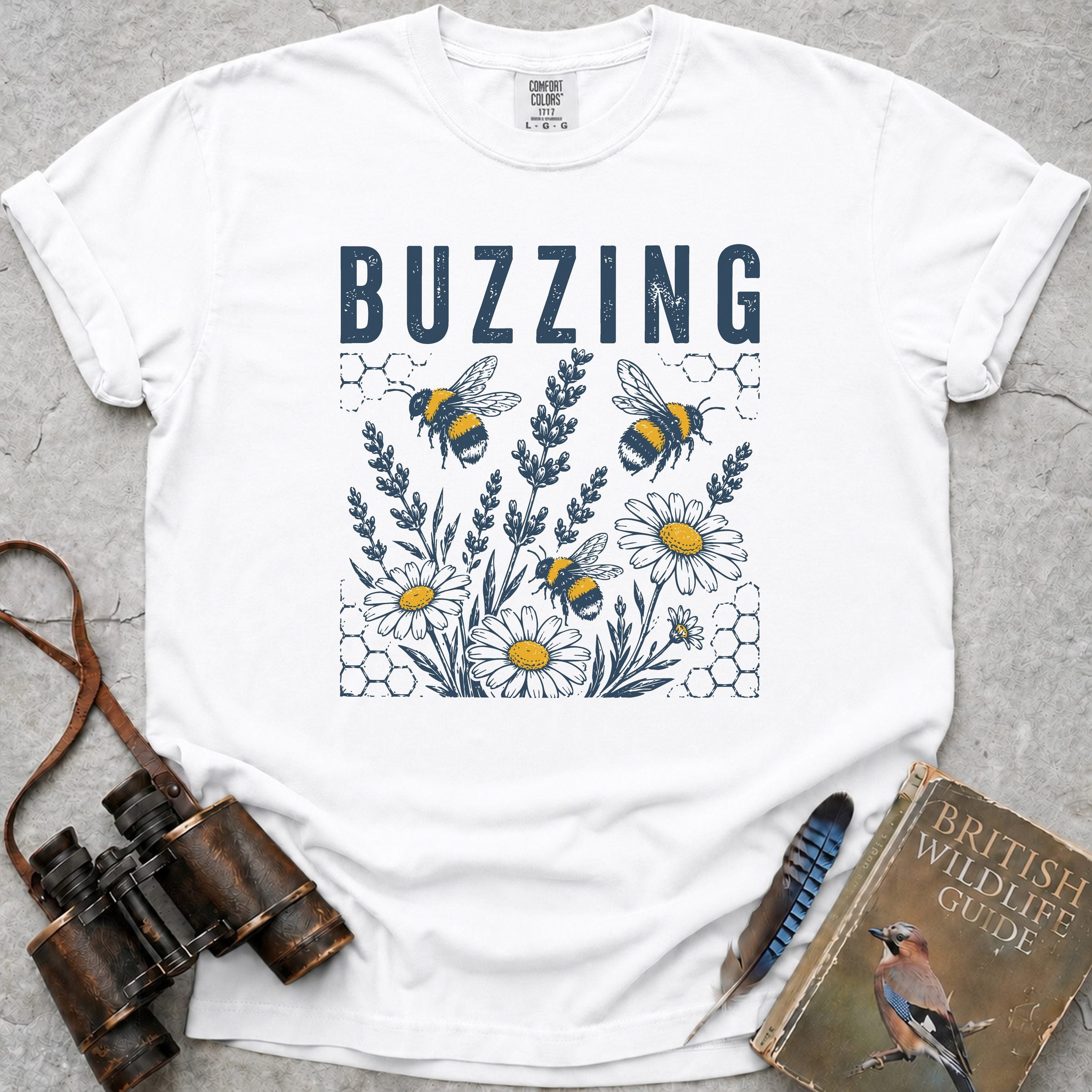 Buzzing T-Shirt — white