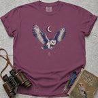 Celestial Owl T-Shirt — berry