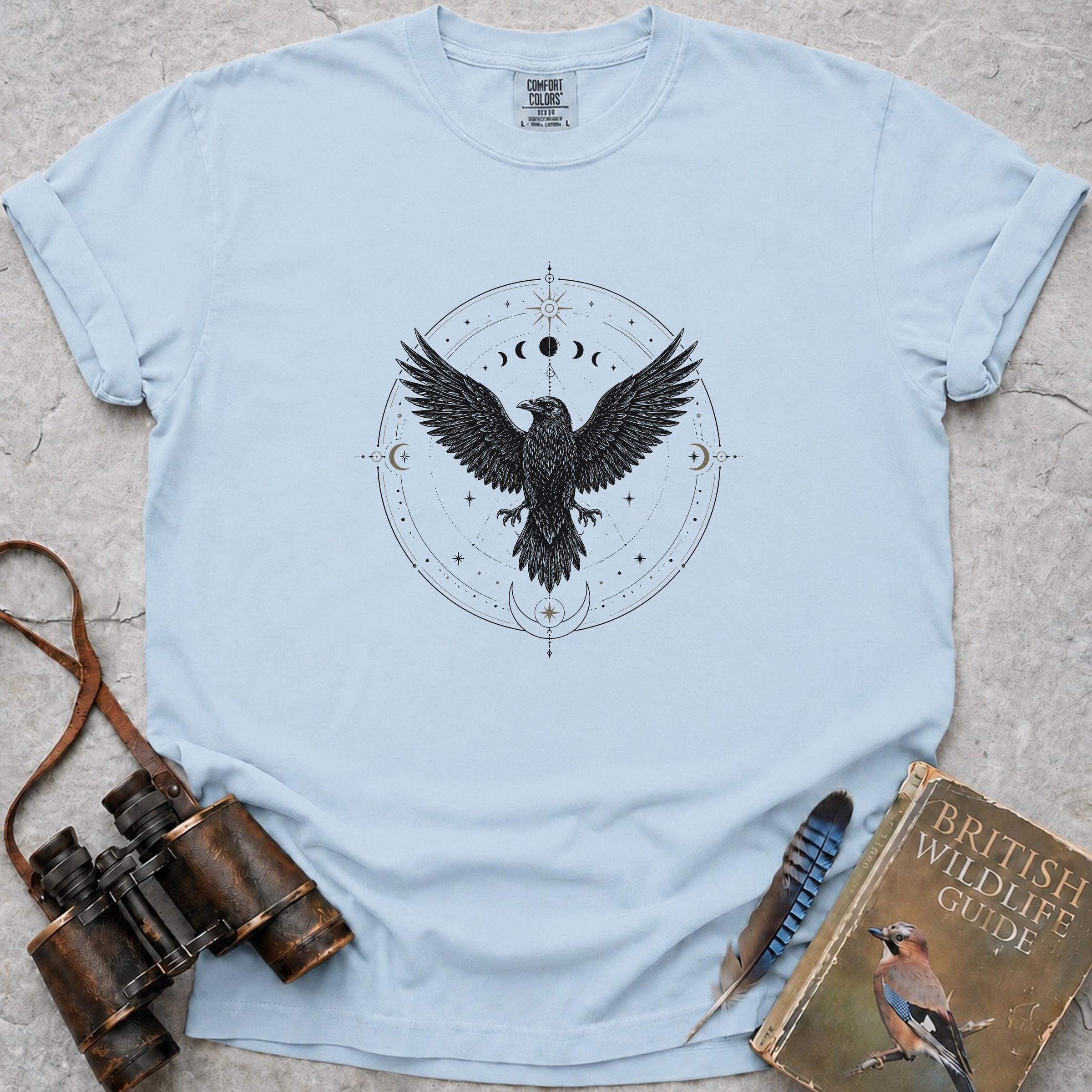 celestial-raven-mandala — chambray