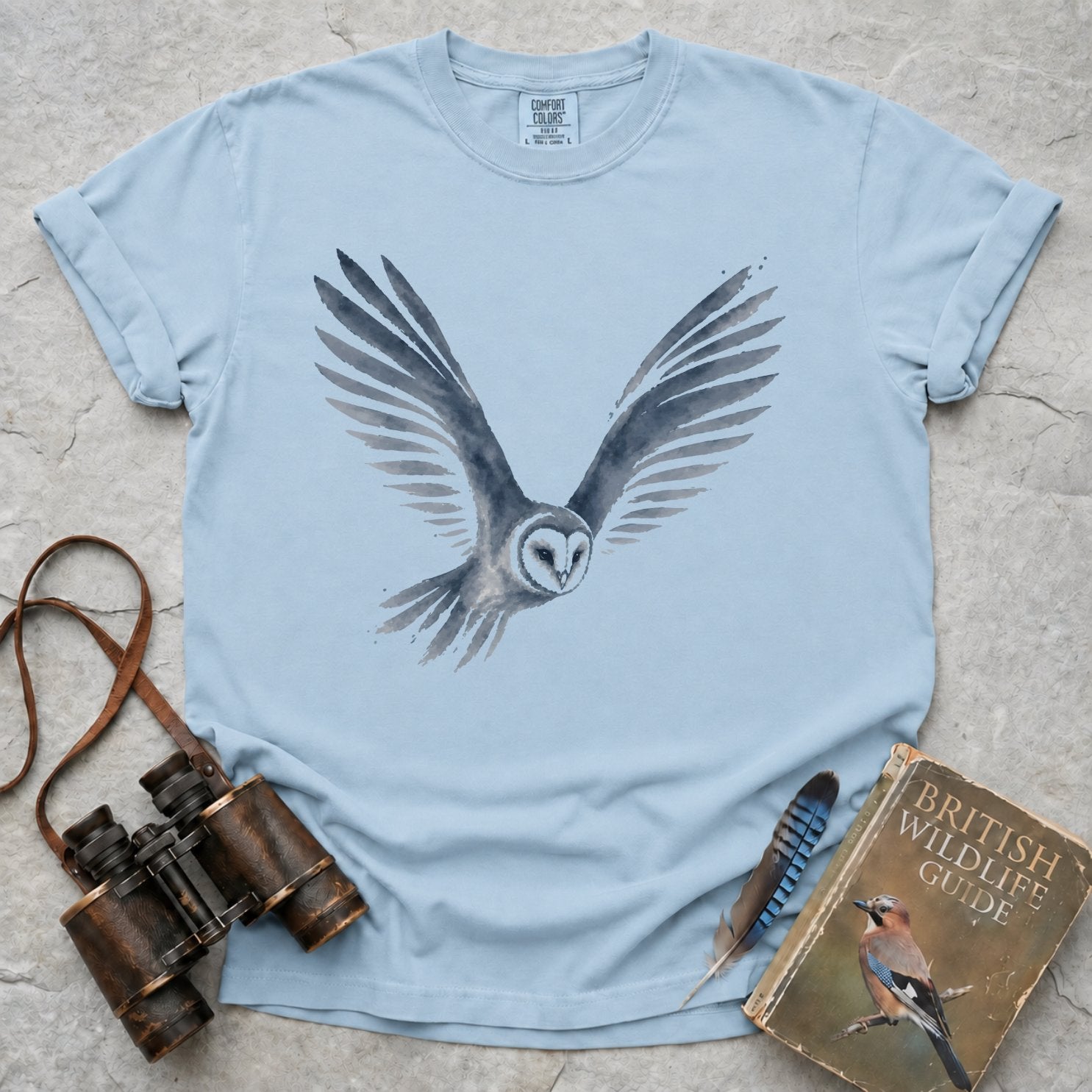 Watercolour Owl T-Shirt