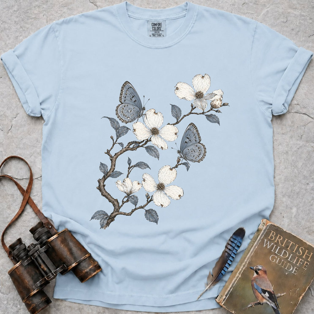Small Blues Blossom T-Shirt