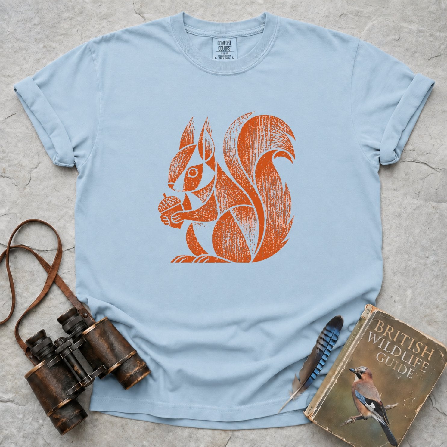 Rustic Acorn Squirrel T-Shirt