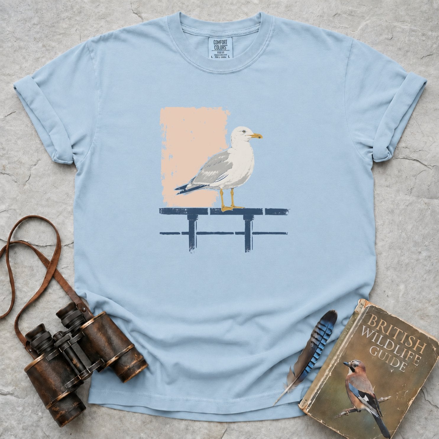 Attentive Seagull T-Shirt