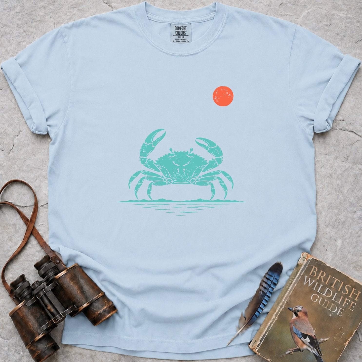 Dancing Crab At Sunrise T-Shirt