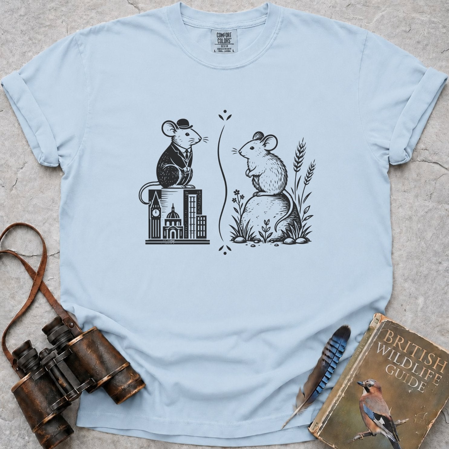 The Town Mouse & The Country Mouse T-Shirt