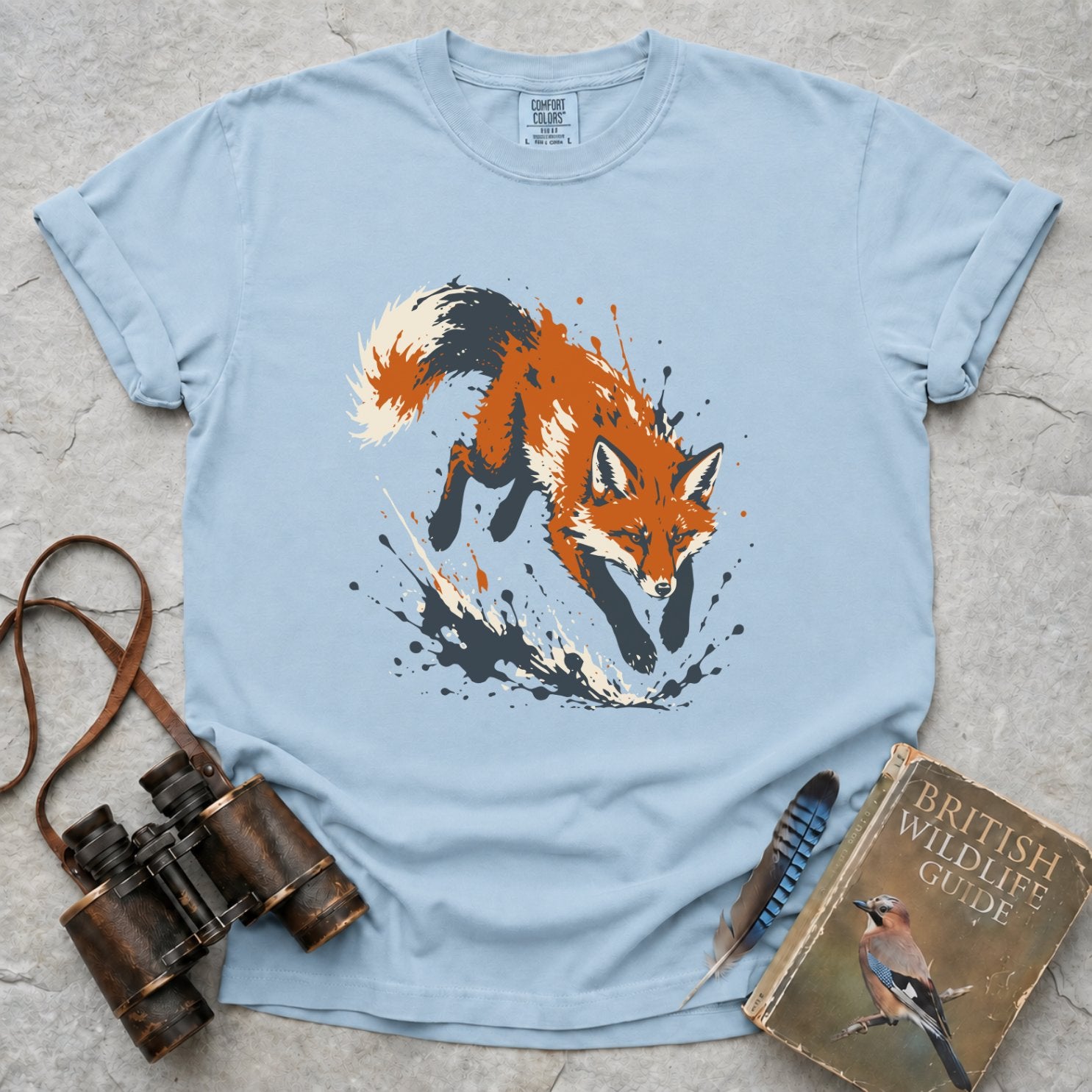 Splashing Fox T-Shirt