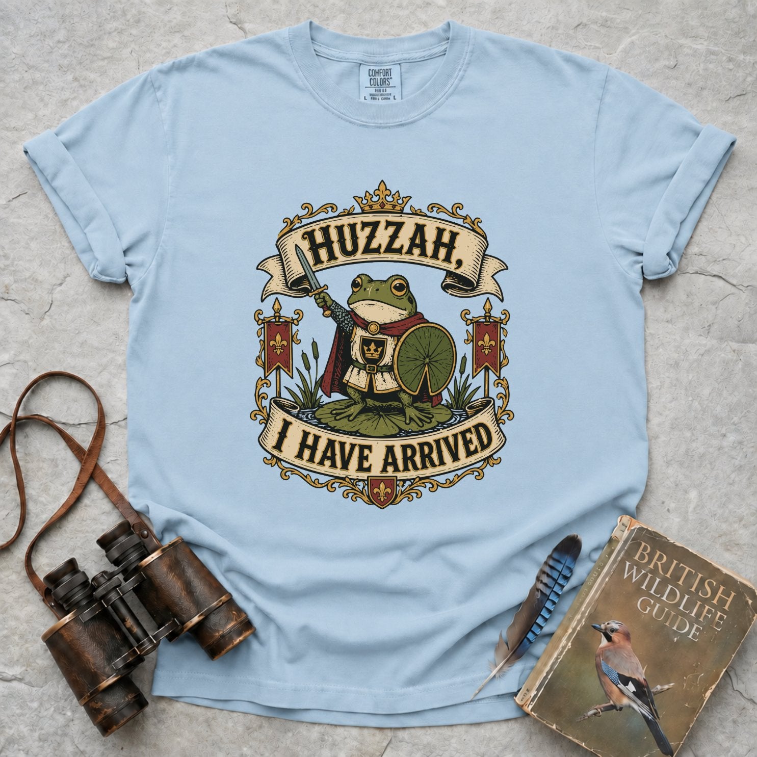 Huzzah, I Have Arrived Frog T-Shirt