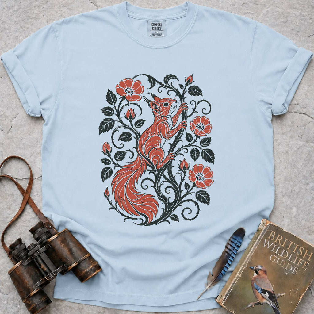 Folk Art Squirrel T-Shirt