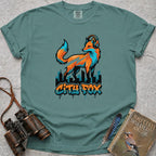 City Fox T-Shirt — seafoam