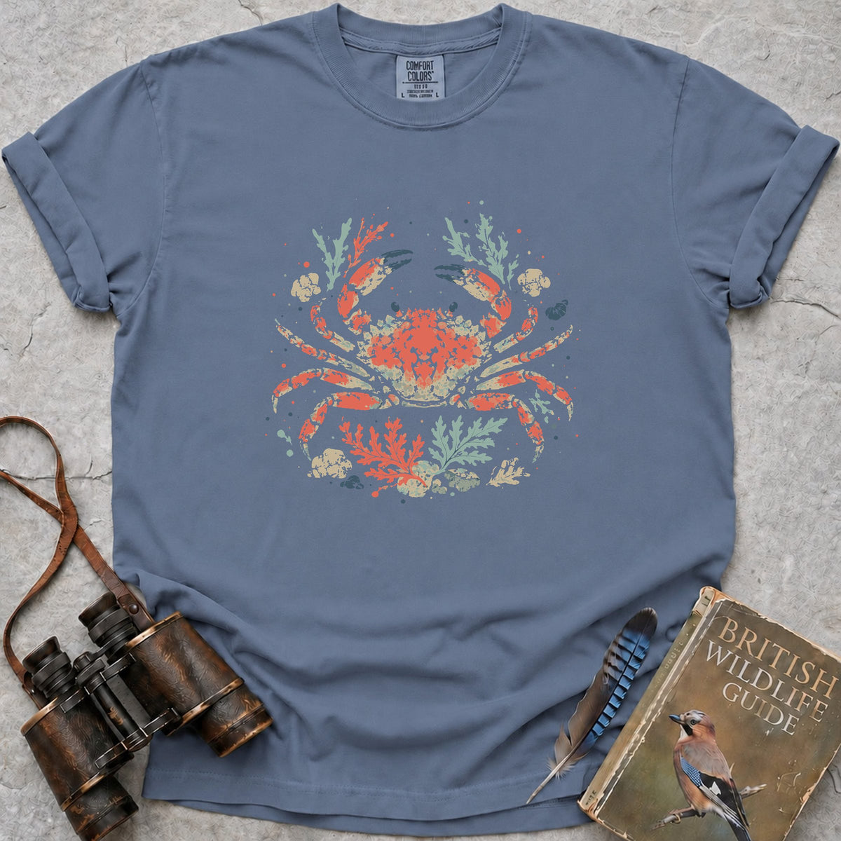 colourful-crab — blue jean
