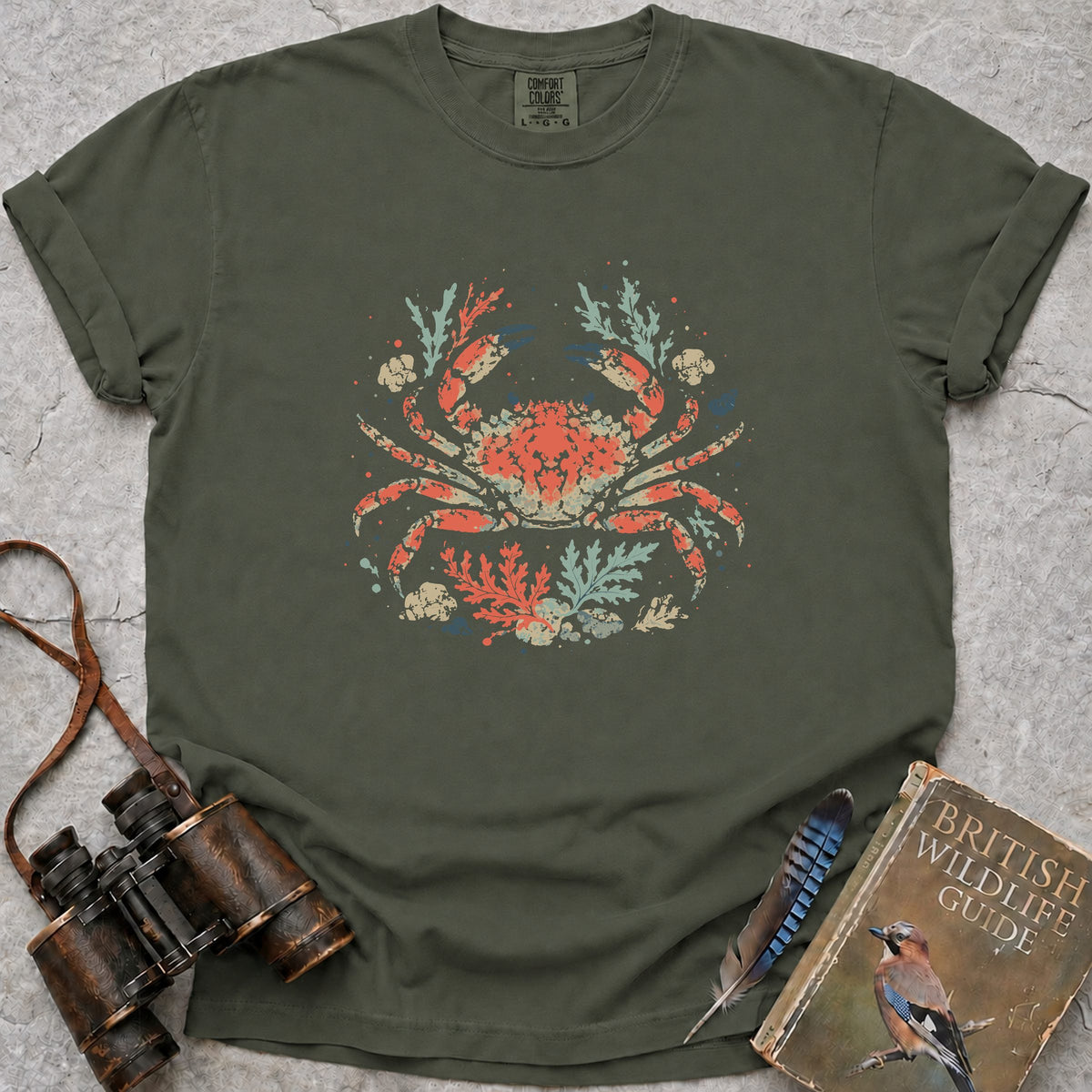 colourful-crab — moss