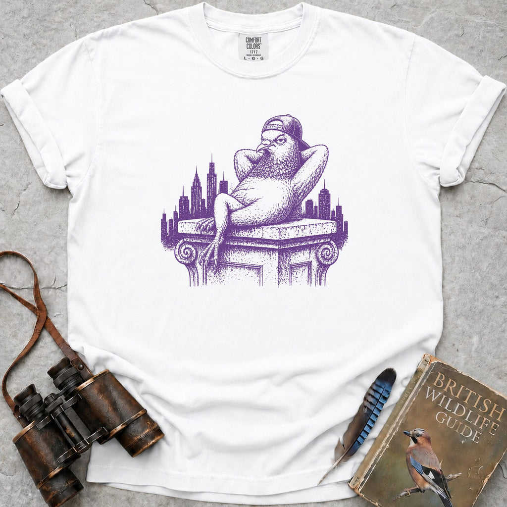 Cool Pigeon T-Shirt — white