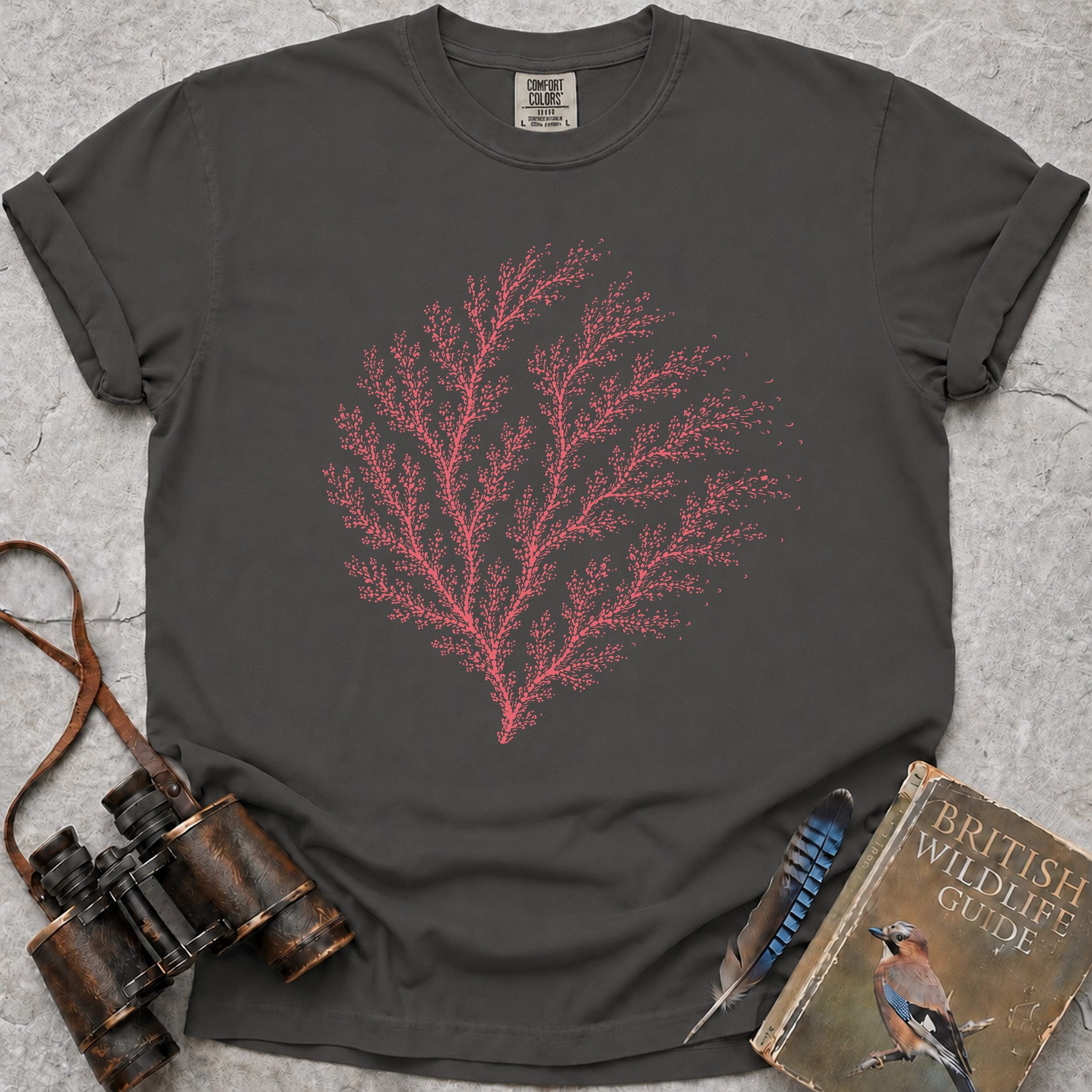 Coral Fan T-Shirt — pepper