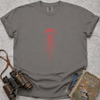 Cosmic Jellyfish T-Shirt — grey