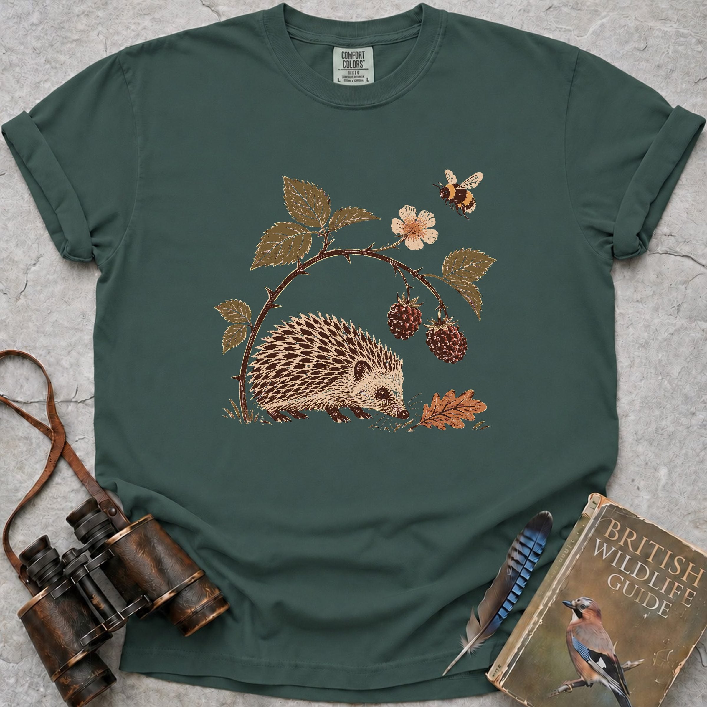 cottagecore-blackberry-hedgehog — blue spruce