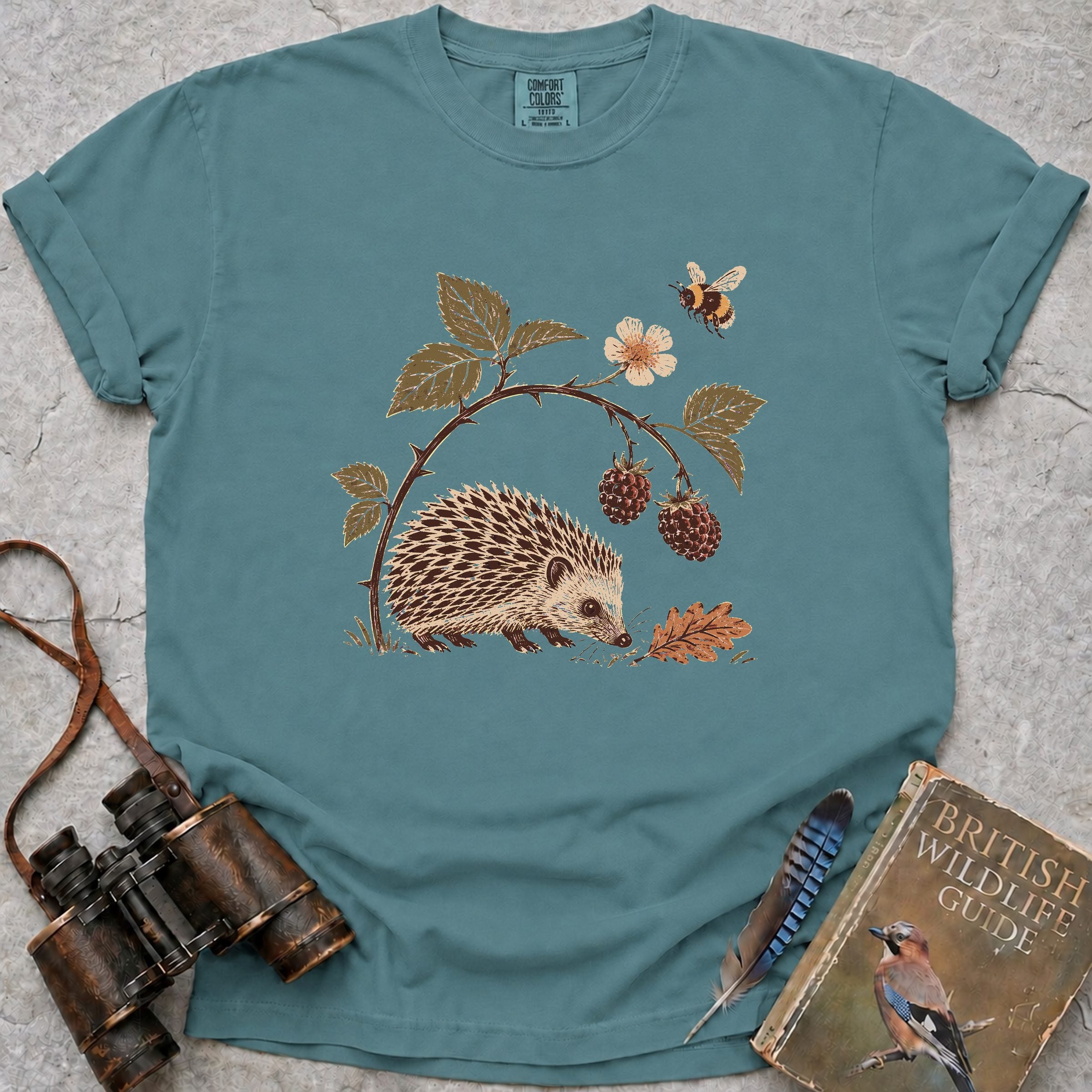 cottagecore-blackberry-hedgehog — seafoam