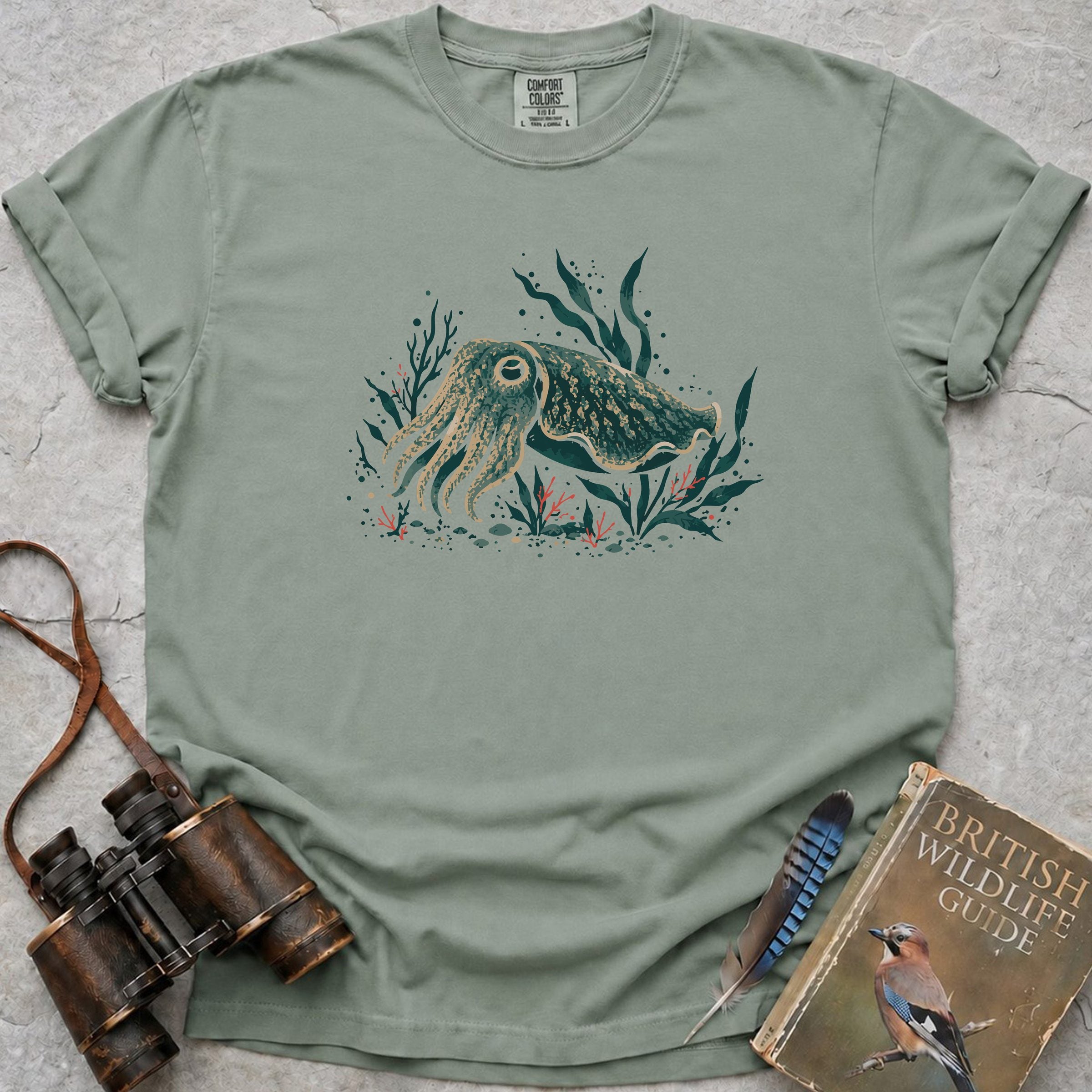 Curious Cuttlefish T-Shirt — bay