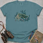Curious Cuttlefish T-Shirt — seafoam