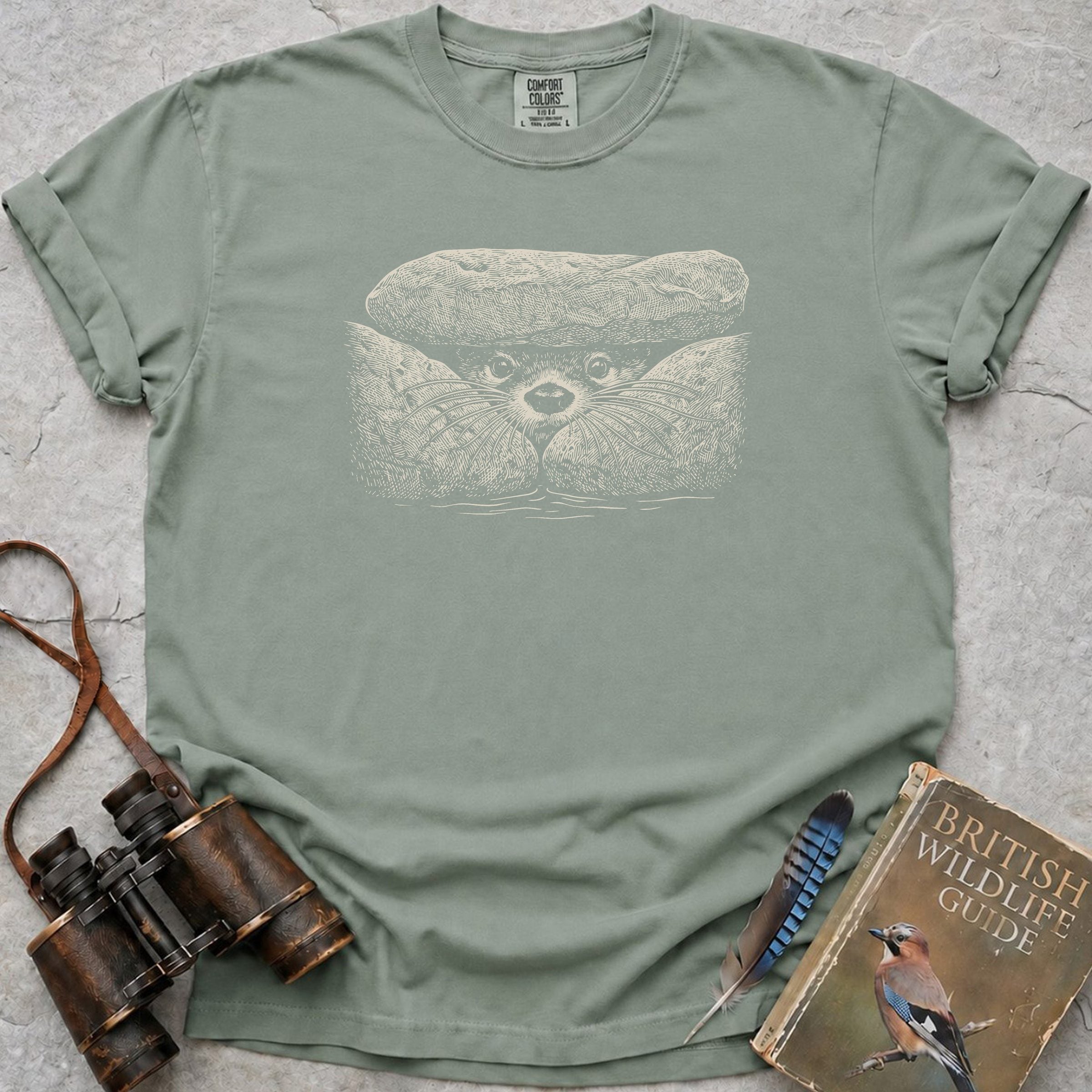 Curious Otter T-Shirt — bay